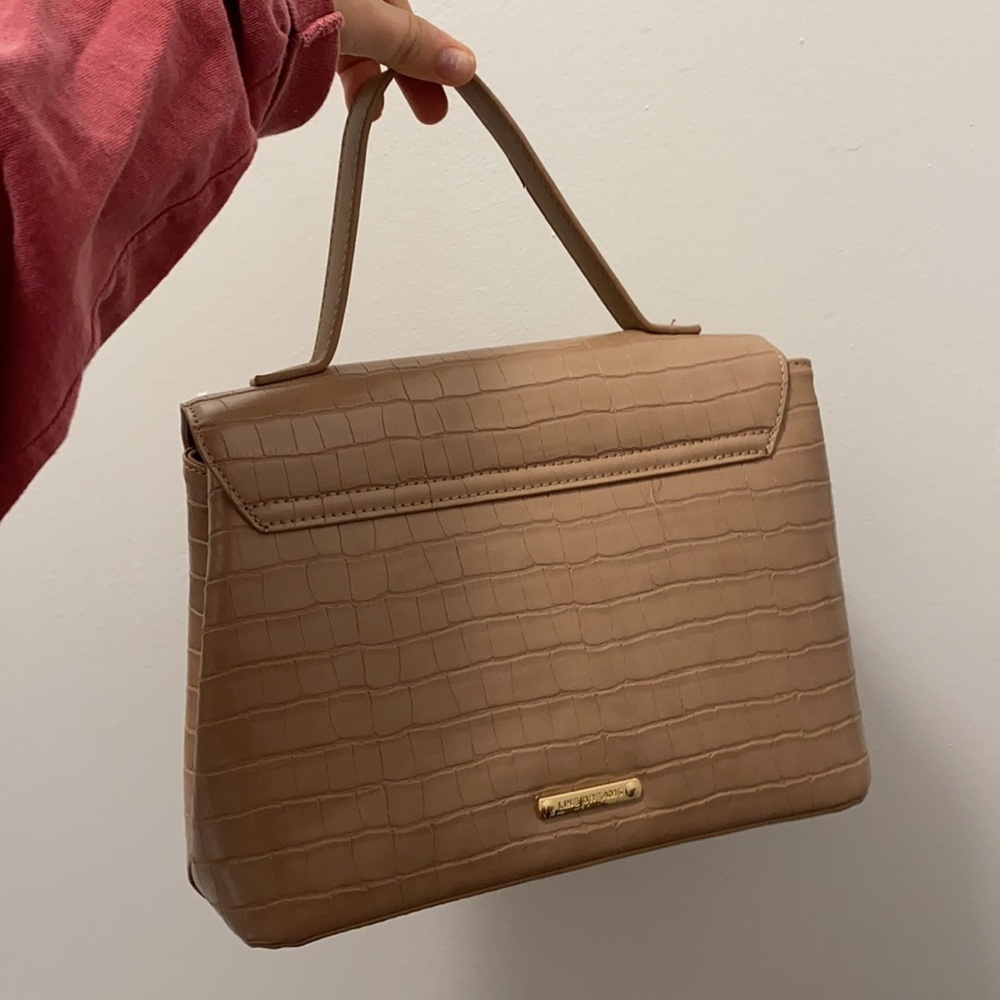 Croc beige purse - Picture 2 of 6